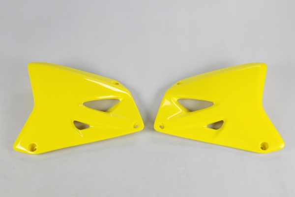 Radiator Covers yellow for Suzuki RM 125 (2001-26) - RM 250 (2001-26)